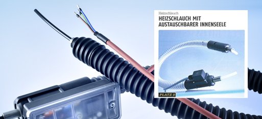 Heizschlauch mit austauschbarer Innenseele Masterflex